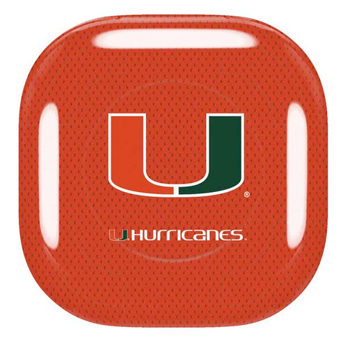 University of Miami Hurricanes Jersey Galaxy Buds Live Skin